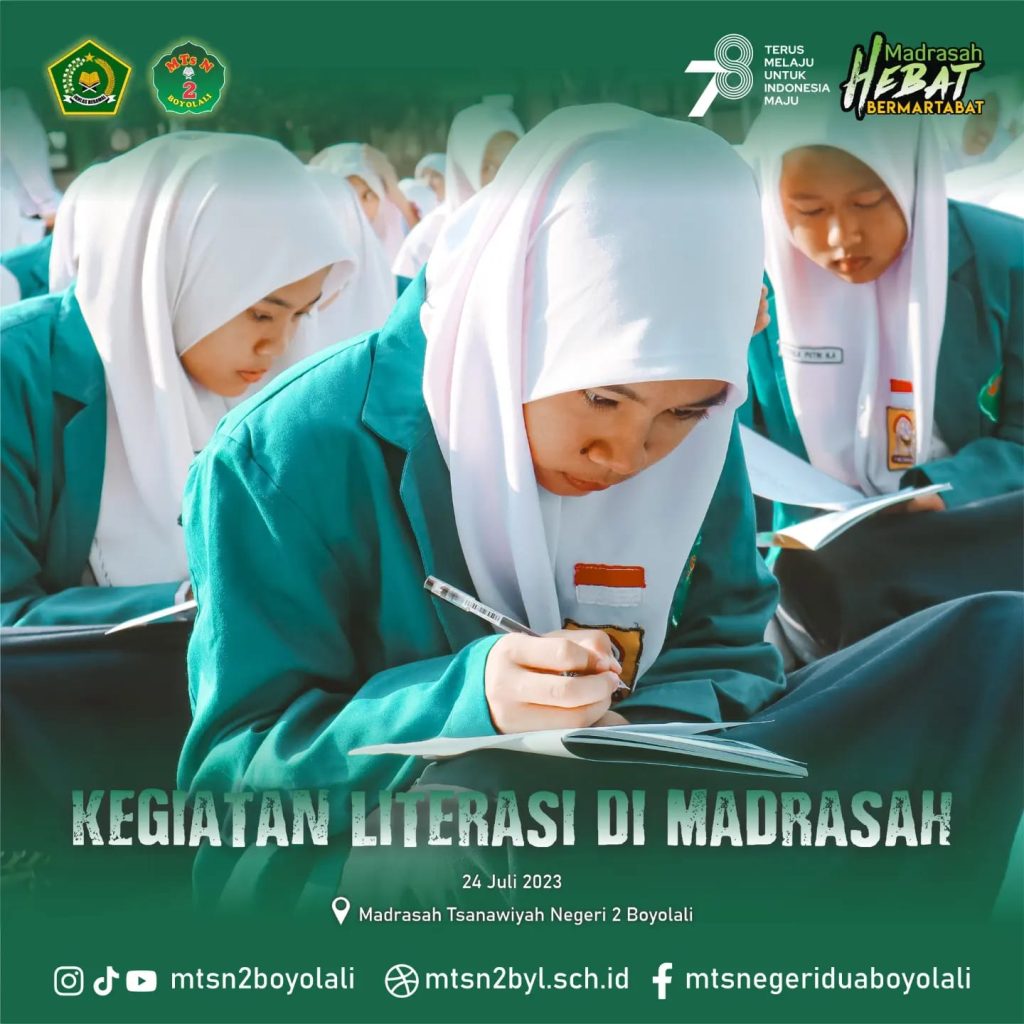 Literasi Tingkatkan Minat Baca Siswa Madrasah